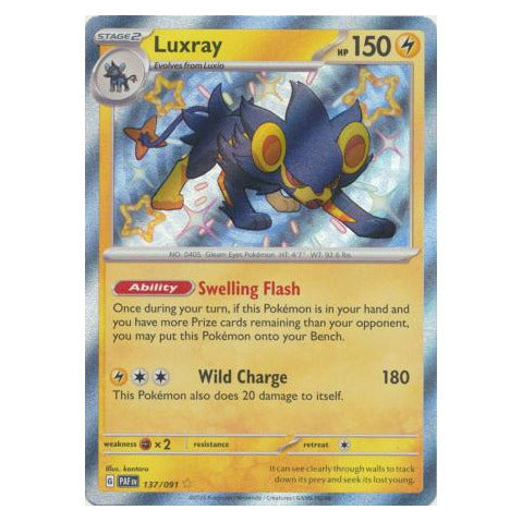 Luxray : PALDEAN FATES - 137/091