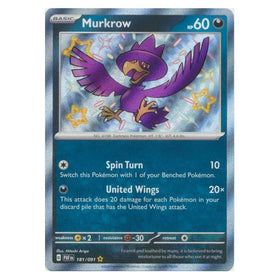 Murkrow : PALDEAN FATES - 181/091