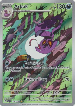 Arbok : TEMPORAL FORCES - 176/162