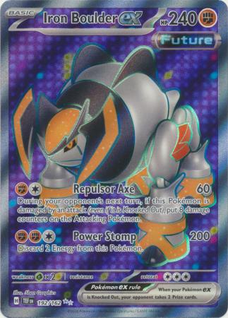 Iron Boulder ex : TEMPORAL FORCES - 192/162 - Lockett Labs UK