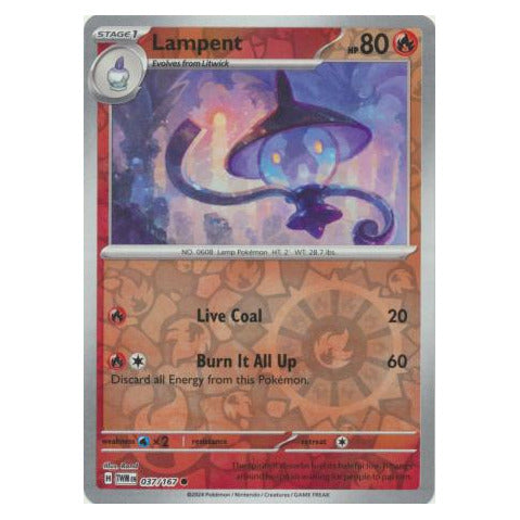 Lampent : TWILIGHT MASQUERADE (Reverse holo) - 037/167