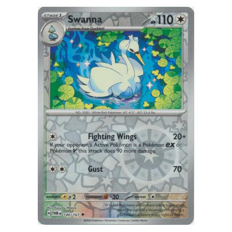 Swanna : TWILIGHT MASQUERADE (Reverse holo) - 140/167