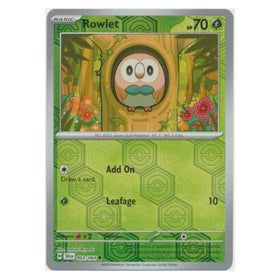 Rowlet : SHROUDED FABLE (Reverse holo) - 003/064