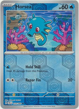 Horsea : SHROUDED FABLE (Reverse holo) - 010/064