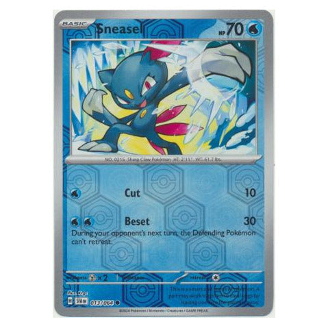Sneasel : SHROUDED FABLE (Reverse holo) - 013/064