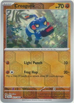 Croagunk : SHROUDED FABLE (Reverse holo) - 023/064