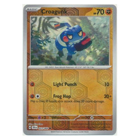 Croagunk : SHROUDED FABLE (Reverse holo) - 023/064