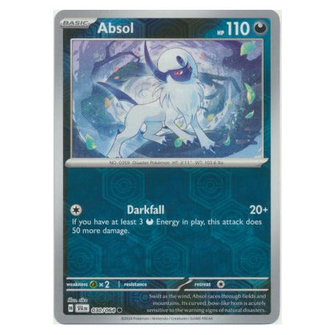 Absol : SHROUDED FABLE (Reverse holo) - 030/064