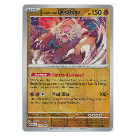 Bloodmoon Ursaluna : SHROUDED FABLE (Reverse holo) - 025/064