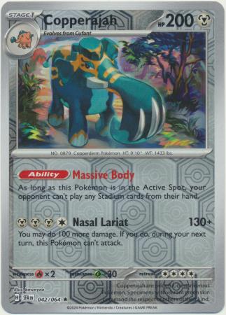 Copperajah : SHROUDED FABLE (Reverse holo) - 042/064 - Lockett Labs UK