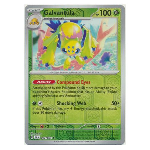Galvantula : SHROUDED FABLE (Reverse holo) - 002/064