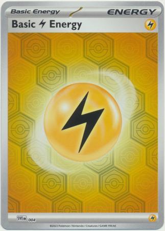 Basic Lightning Energy : SHROUDED FABLE (Reverse holo) - 004