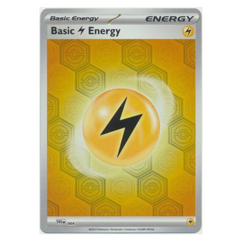 Basic Lightning Energy : SHROUDED FABLE (Reverse holo) - 004