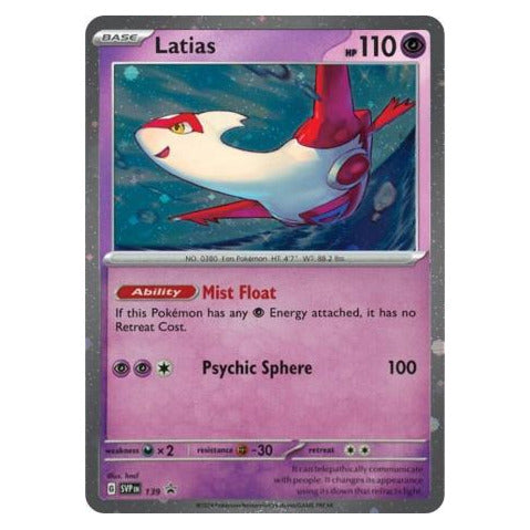 Latias : PROMO (Holo) - SVP139