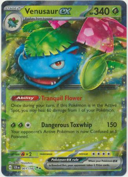 Venusaur ex : STELLAR CROWN - 001/142