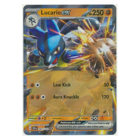 Lucario ex : STELLAR CROWN - 082/142