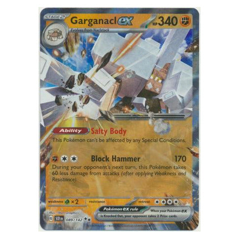 Garganacl ex : STELLAR CROWN - 089/142