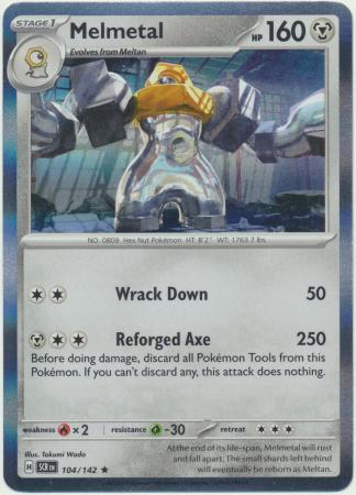 Melmetal : STELLAR CROWN (Holo) - 104/142 - Lockett Labs UK