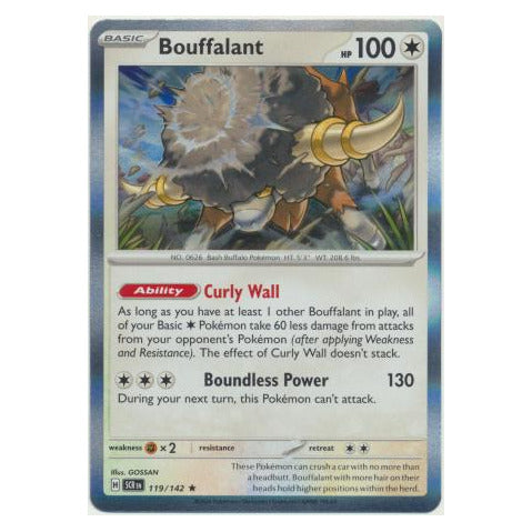 Bouffalant : STELLAR CROWN (Holo) - 119/142