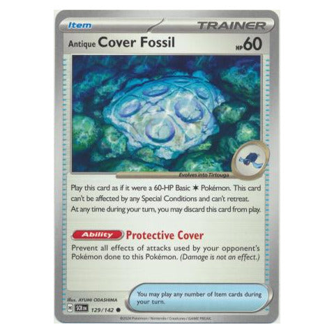 Antique Cover Fossil : STELLAR CROWN - 129/142