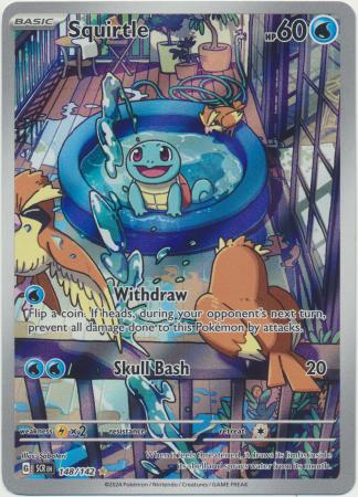 Squirtle : STELLAR CROWN - 148/142 - Lockett Labs UK