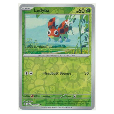 Ledyba : STELLAR CROWN (Reverse holo) - 002/142
