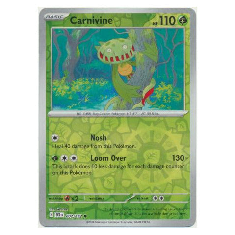 Carnivine : STELLAR CROWN (Reverse holo) - 007/142