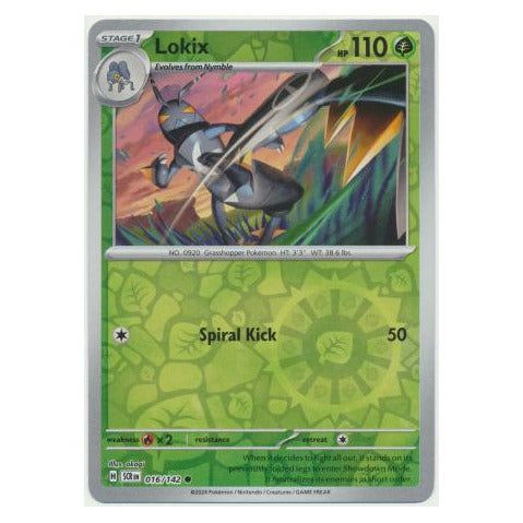 Lokix : STELLAR CROWN (Reverse holo) - 016/142