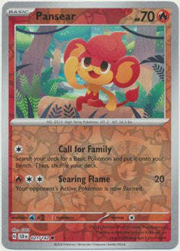 Pansear : STELLAR CROWN (Reverse holo) - 021/142