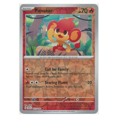 Pansear : STELLAR CROWN (Reverse holo) - 021/142