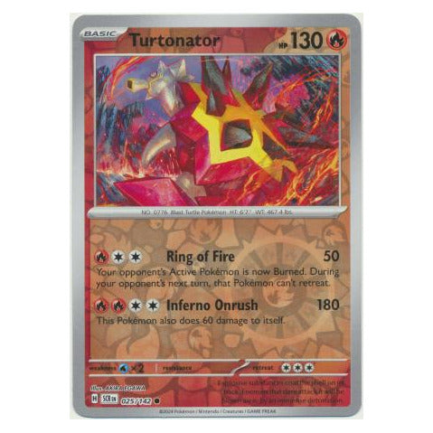 Turtonator : STELLAR CROWN (Reverse holo) - 025/142