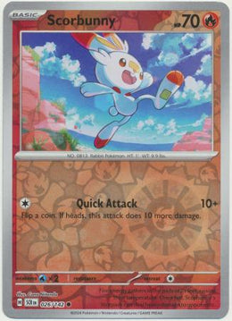 Scorbunny : STELLAR CROWN (Reverse holo) - 026/142