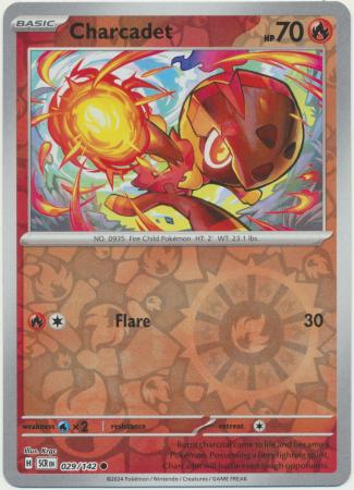 Charcadet : STELLAR CROWN (Reverse holo) - 029/142 - Lockett Labs UK