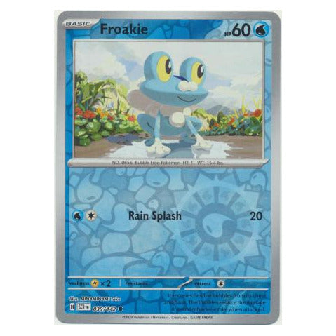 Froakie : STELLAR CROWN (Reverse holo) - 039/142
