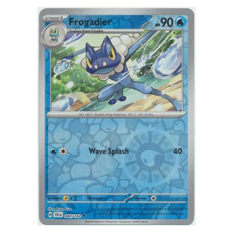 Frogadier : STELLAR CROWN (Reverse holo) - 040/142