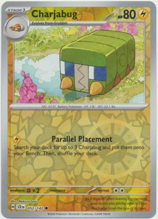 Charjabug : STELLAR CROWN (Reverse holo) - 052/142 - Lockett Labs UK