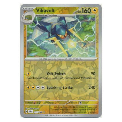 Vikavolt : STELLAR CROWN (Reverse holo) - 053/142