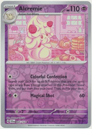 Alcremie : STELLAR CROWN (Reverse holo) - 065/142