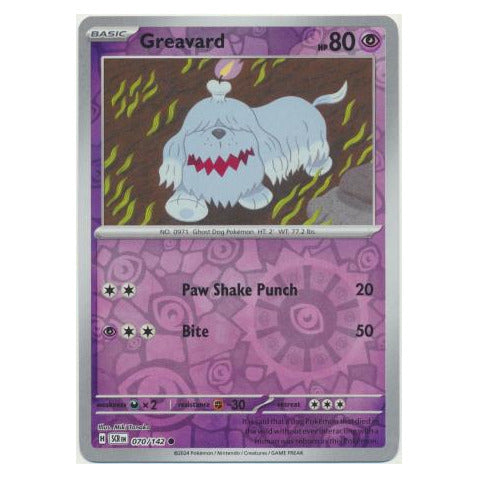 Greavard : STELLAR CROWN (Reverse holo) - 070/142