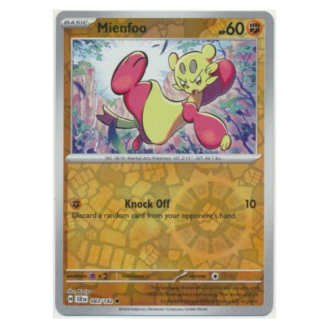 Mienfoo : STELLAR CROWN (Reverse holo) - 083/142