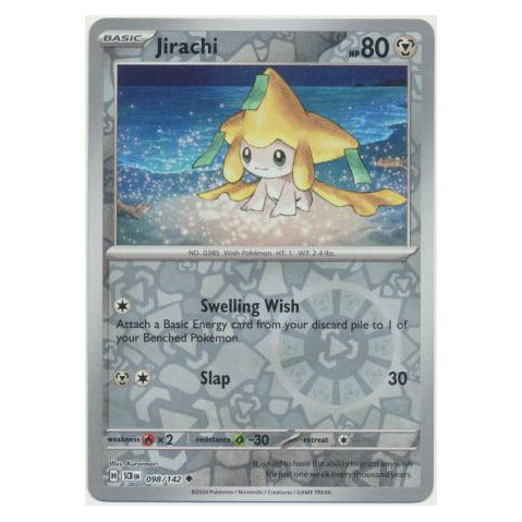Jirachi : STELLAR CROWN (Reverse holo) - 098/142
