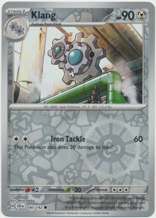 Klang : STELLAR CROWN (Reverse holo) - 100/142 - Lockett Labs UK