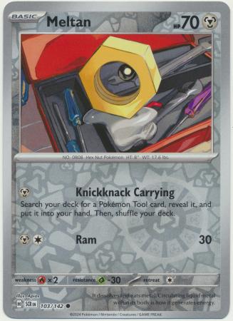 Meltan : STELLAR CROWN (Reverse holo) - 103/142 - Lockett Labs UK