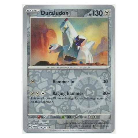 Duraludon : STELLAR CROWN (Reverse holo) - 106/142
