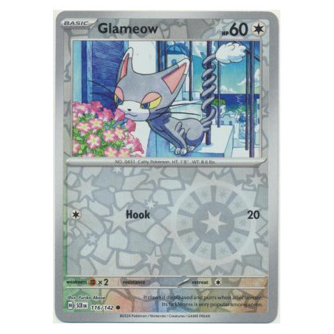 Glameow : STELLAR CROWN (Reverse holo) - 116/142