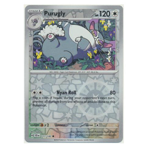 Purugly : STELLAR CROWN (Reverse holo) - 117/142