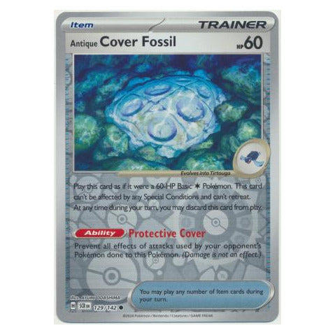 Antique Cover Fossil : STELLAR CROWN (Reverse holo) - 129/142