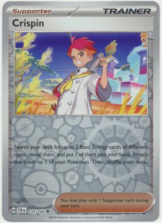 Crispin : STELLAR CROWN (Reverse holo) - 133/142 - Lockett Labs UK