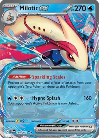 Milotic ex : SURGING SPARKS - 042/191