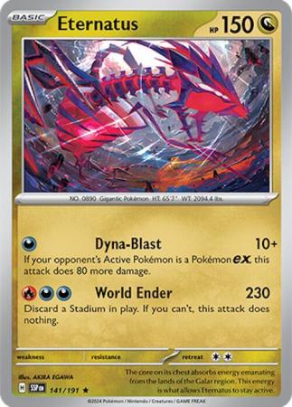 Eternatus : SURGING SPARKS (Holo) - 141/191